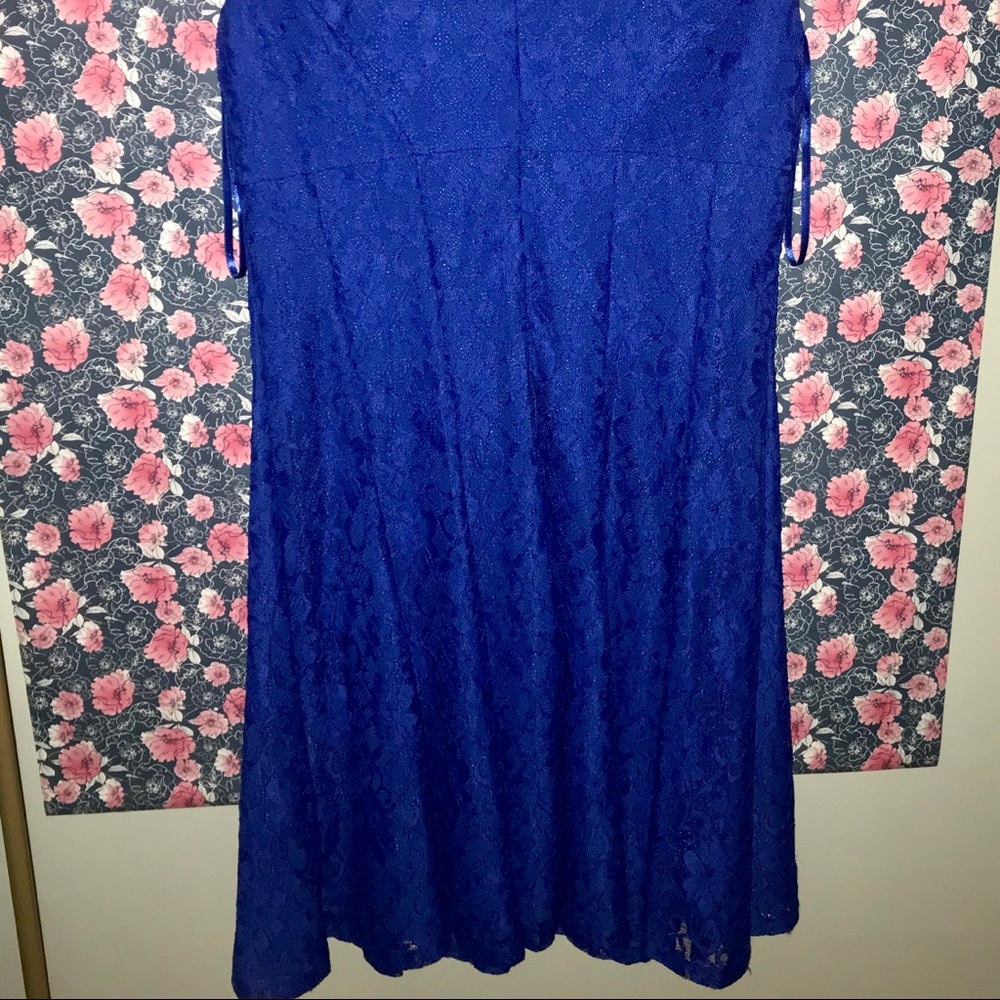 Ralph Lauren Royal Blue laced dress